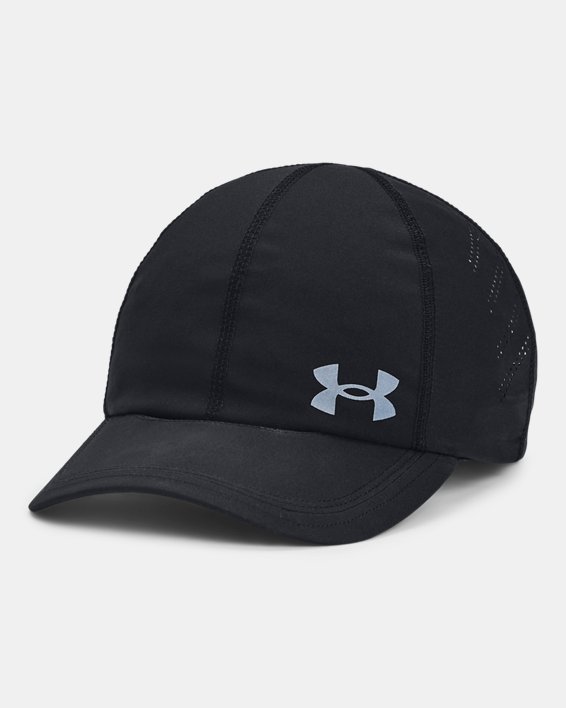 Women's UA Launch Adjustable Cap in Black image number 0